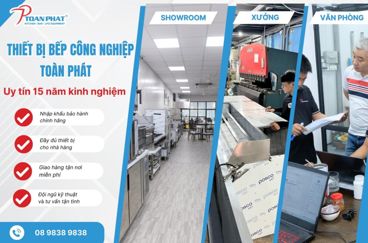 DỰ ÁN THI CÔNG PHÒNG GIẶT TRUNG TÂM THƯƠNG MẠI BCONS 11 Toàn Phát đơn vị cung cấp thiết bị bếp công nghiệp uy tín, chất lượng