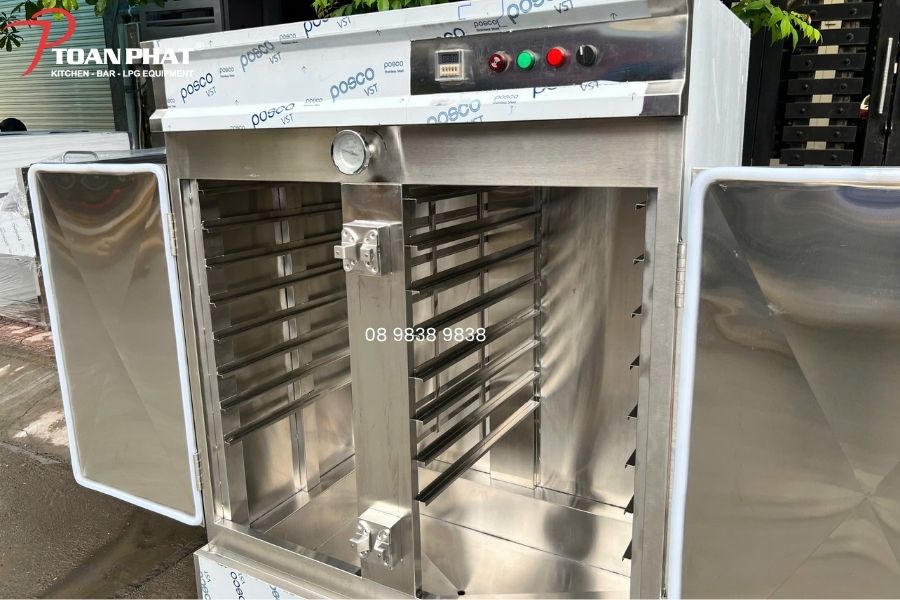 Cấu tạo bên trong tủ cơm công nghiệp