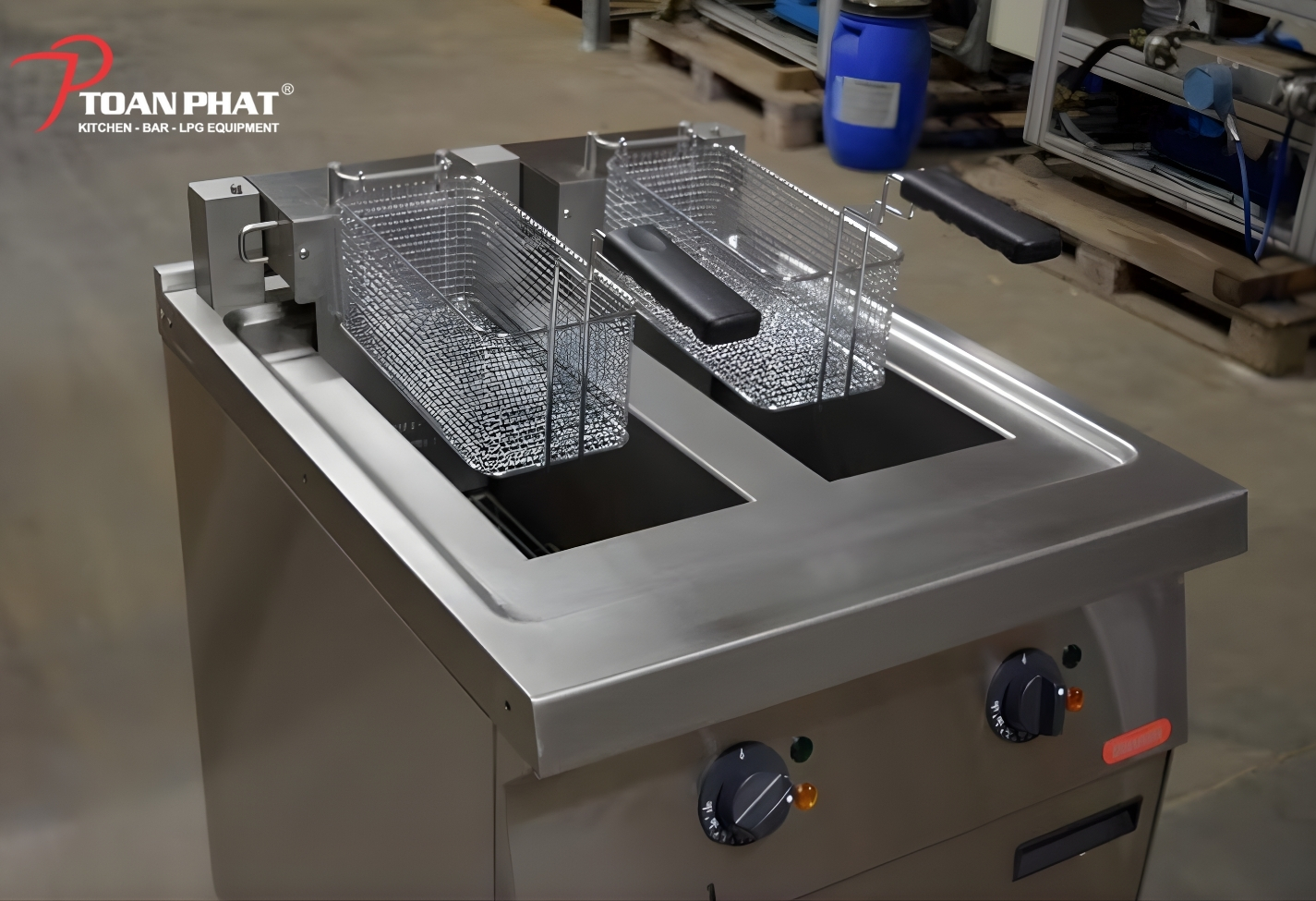 Ưu điểm của bếp chiên nhúng đôi Nayati NEF 6-75 MR