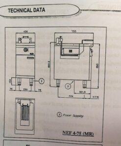 Bếp chiên nhúng đơn 10L Nayati NEF 4-75 MR dùng điện 16 Nayati NEF 4 75 MR 7