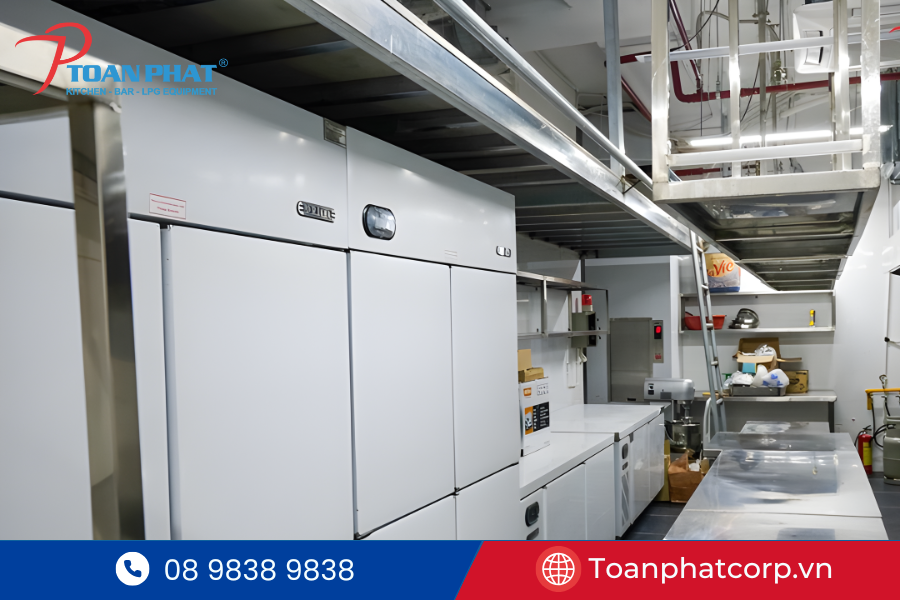 Tủ lạnh và tủ đông công nghiệp cho quán cà phê The Na’s Café & Kitchen 