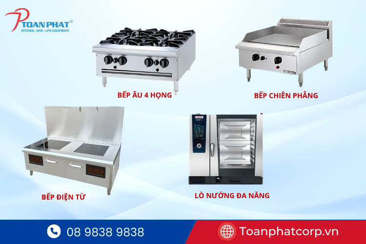 Dàn thiết bị bếp nhà hàng Hy Lạp tối ưu hiệu suất 