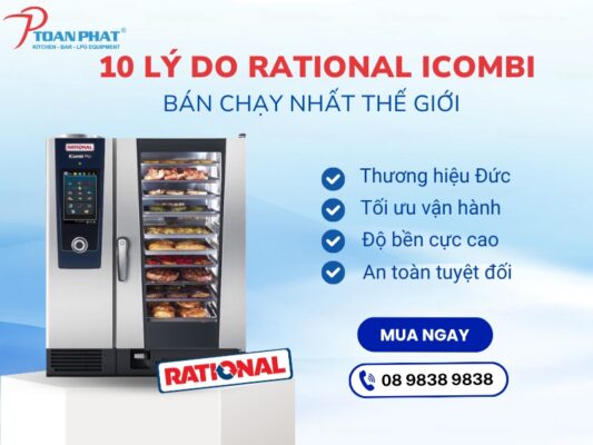 10 lý do Rational là lò combi bán chạy nhất thế giới