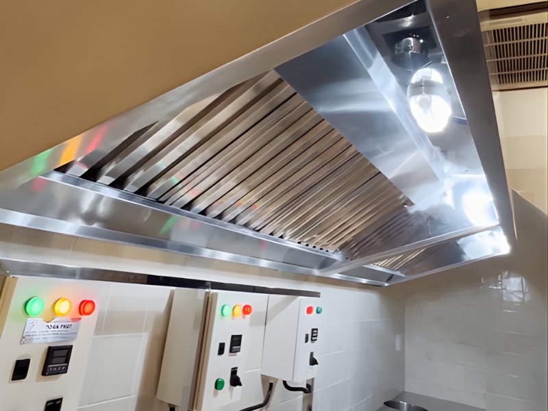 Hệ thống hút khói do Toàn Phát thi công lắp đặt