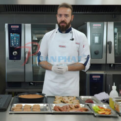 LÒ HẤP NƯỚNG ĐA NĂNG RATIONAL ICOMBI PRO 10 KHAY GN1/1 8 Ứng dụng thực tế trong các mô hình bếp