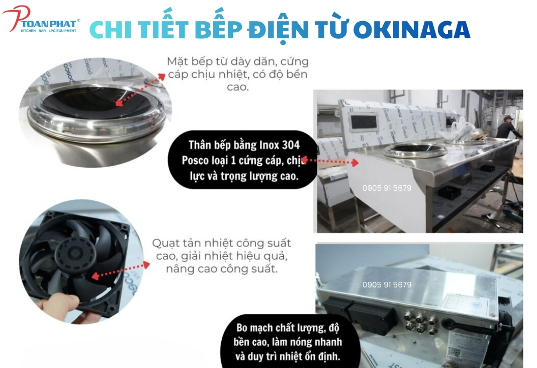 Ưu Điểm Bếp Điện Từ Okinaga