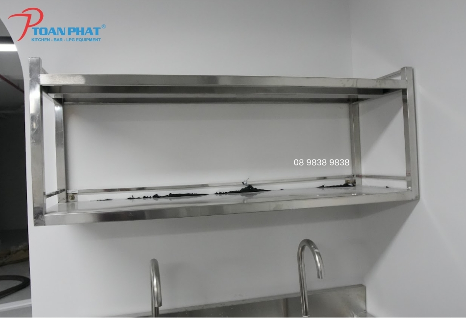 Kệ inox treo tường