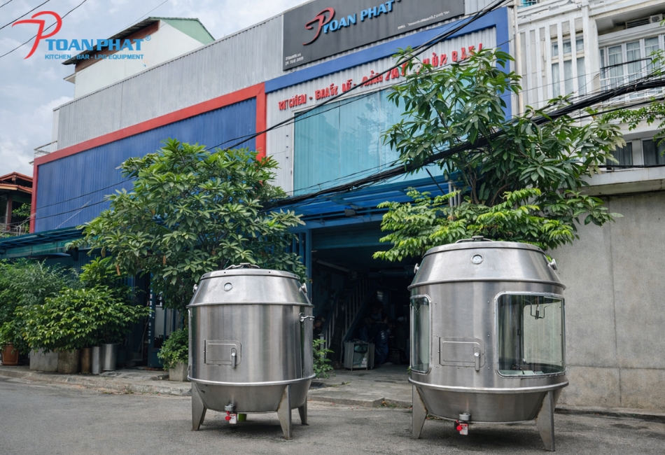 Lò quay đáp ứng tiêu chuẩn bếp công nghiệp & an toàn