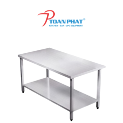 Bàn inox 2 tầng