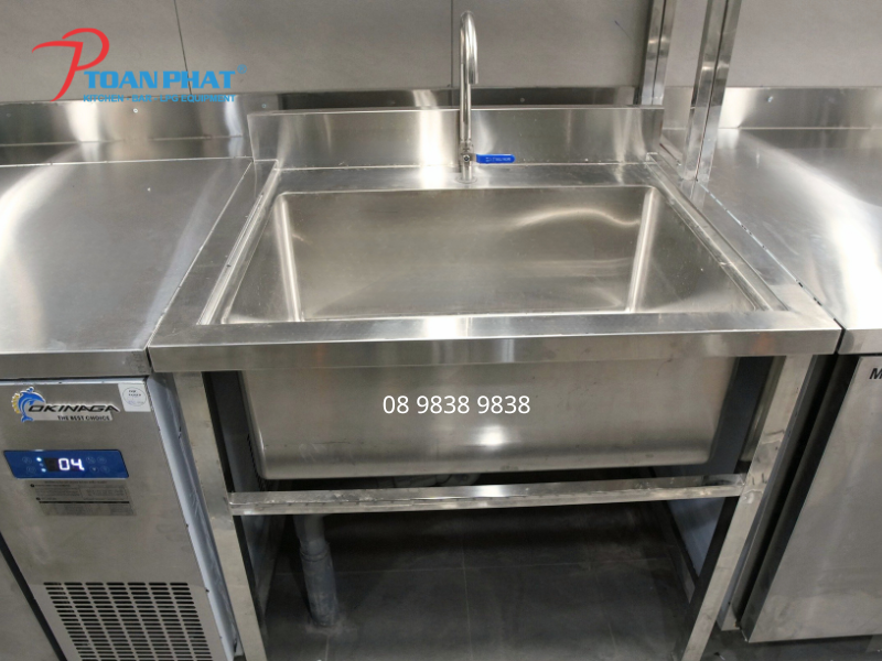 Chậu rửa inox 1 hố bền bỉ 
