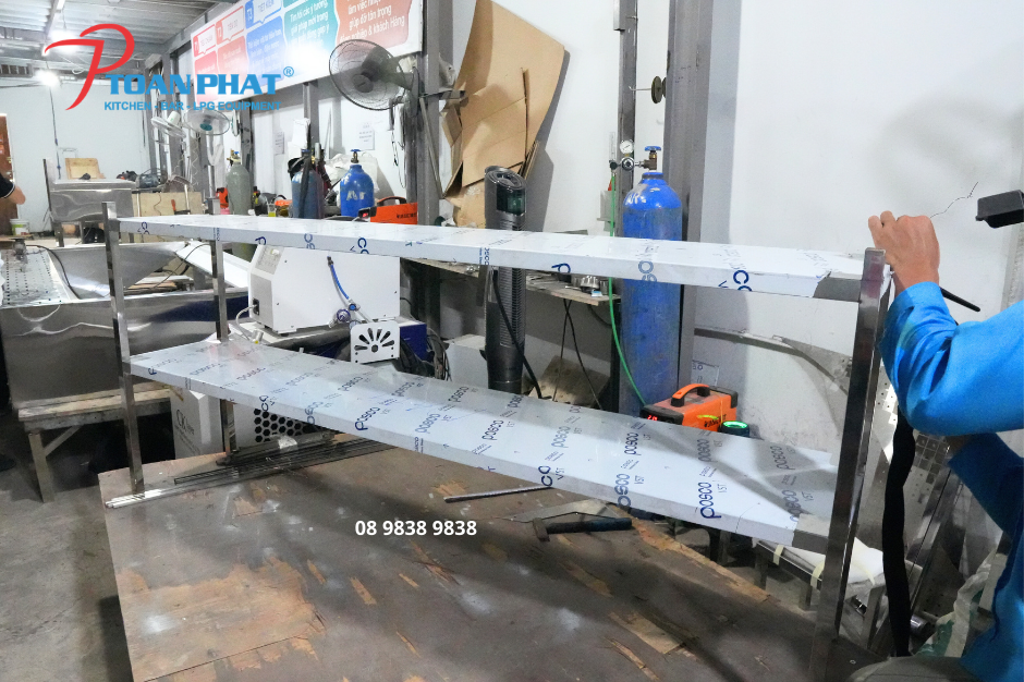 KỆ INOX 2 TẦNG CAO CẤP, ĐA DẠNG MẪU MÃ KÍCH THƯỚC | GIÁ TỐT 6 Kệ inox 2 tầng inox 304 posco tiện lợi