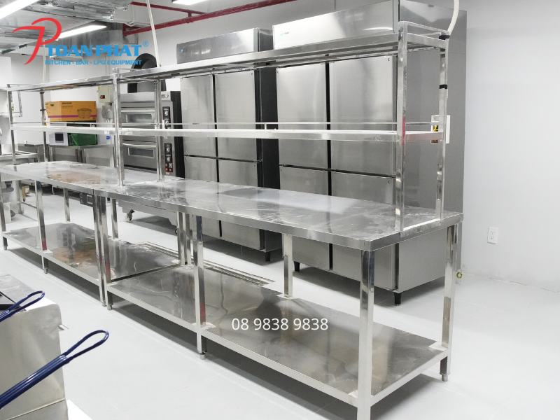 BÀN INOX 2 TẦNG ĐA DẠNG KÍCH THƯỚC 12 Kinh nghiệm lựa chọn bàn inox 2 tầng