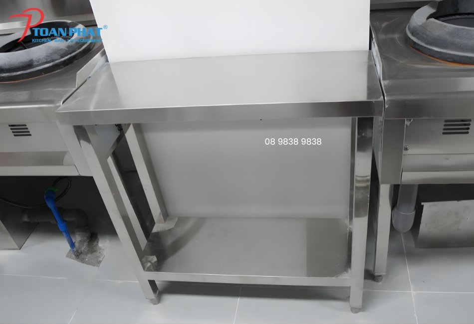 KỆ INOX 2 TẦNG CAO CẤP, ĐA DẠNG MẪU MÃ KÍCH THƯỚC | GIÁ TỐT 8 Tip lựa chọn kệ inox 2 tầng