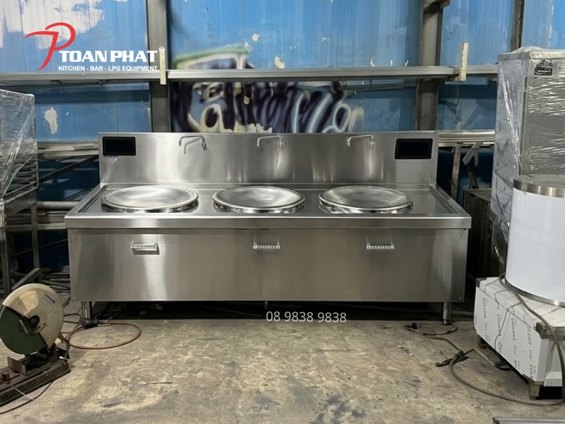 Lưu ý quan trọng khi vận hành bếp á điện từ ba họng Okinaga 12kW