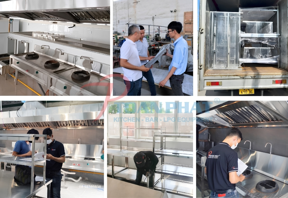 BẾP Á 2 HỌNG 21 Toàn Phát sản xuất bếp á theo yêu cầu