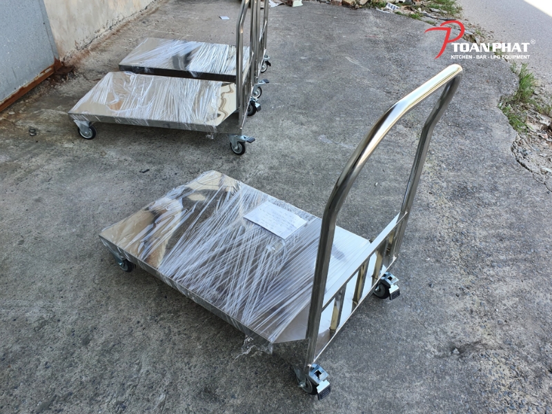 XE ĐẨY INOX 1 TẦNG 3 Ưu điểm của xe đẩy inox 1 tầng