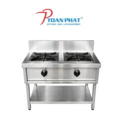 Bếp Âu inox công nghiệp tối ưu không gian bếp