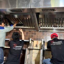 Hệ thống hút khói quán nướng 14 Chup hut khoi inox Toan Phat 3