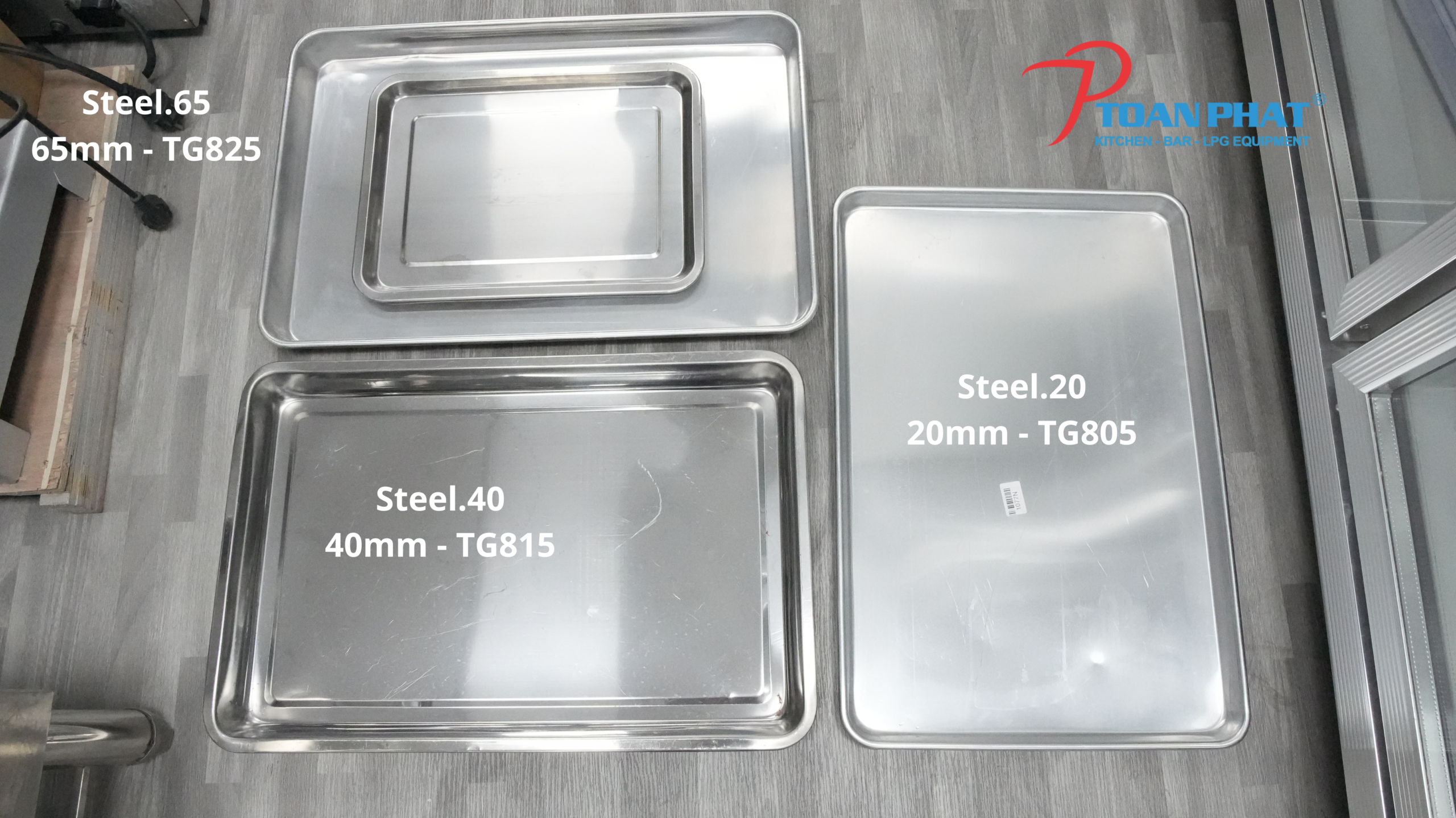 Khay nướng Inox Toàn Phát inox 304 Posco