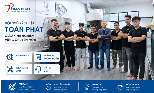 Thiết Kế Bếp Cho quán Cafe - Bánh: Quy Trình Setup & Thiết Bị Tối Ưu 18 Đội ngũ kĩ thuật nhiều năm kinh nghiệm trong việc tư vấn - thiết kế - thi công dự án bếp