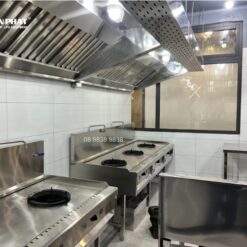 Thiết kế bếp quán nướng 14 Bếp á công nghiệp