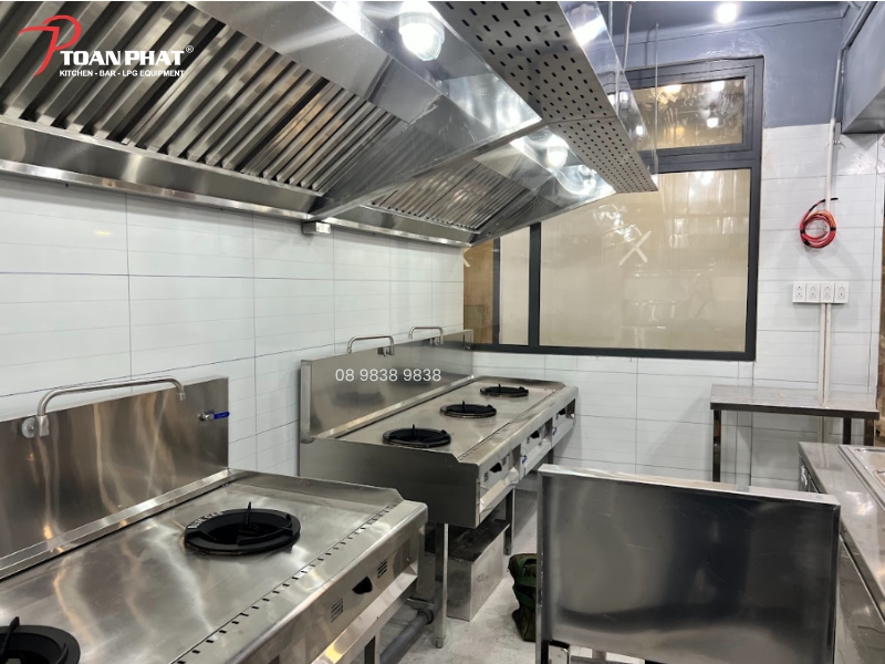 Thiết kế bếp quán nướng 27 Bếp á công nghiệp