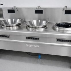 Bếp Á điện từ ba chảo rời OKinaga