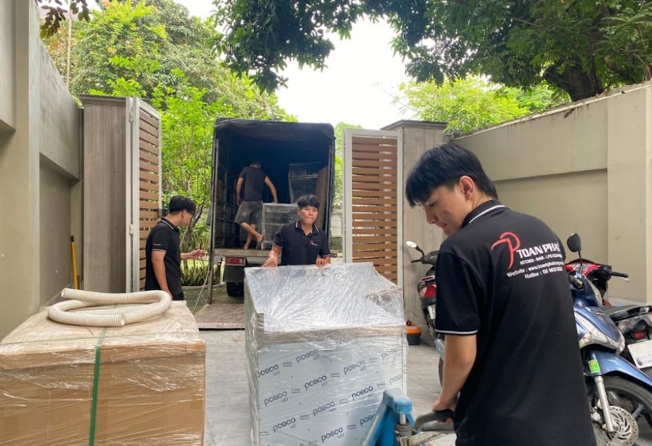 Tiến độ nhanh, giao hàng đúng hẹn