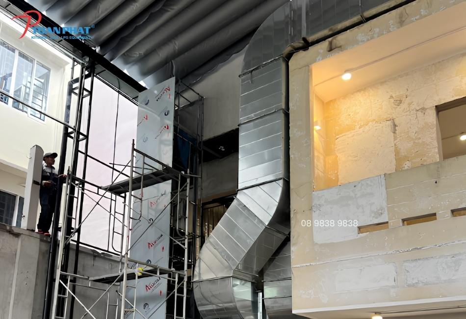 Hệ thống hút khói quán nướng 18 Các loại hệ thống hút khói quán nướng phổ biến hiện nay
