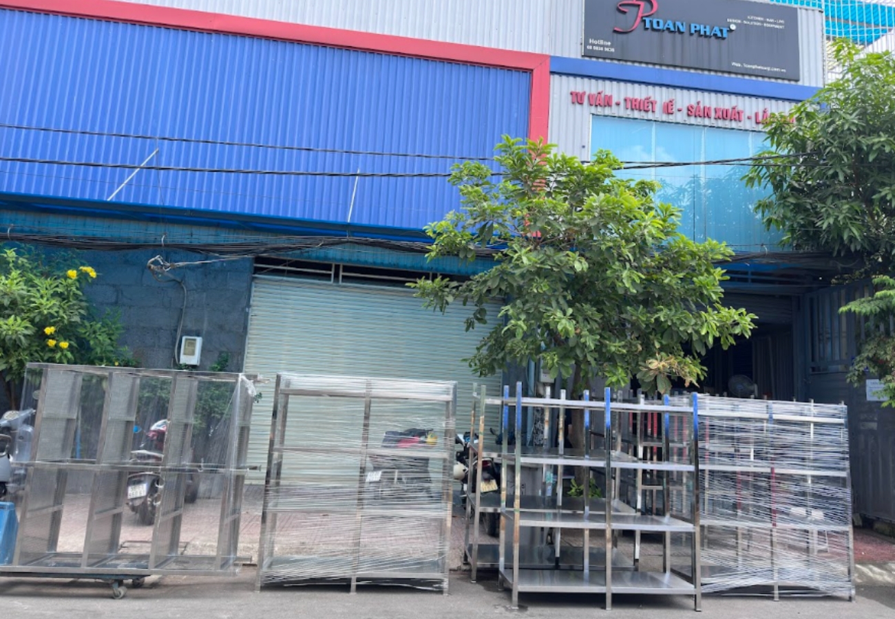 Kệ inox công nghiệp