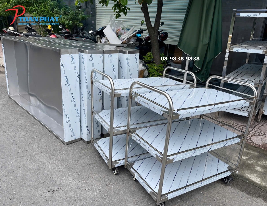 Toàn Phát nhận gia công đa dạng thiết bị inox công nghiệp theo yêu cầu riêng