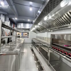 Thiết kế bếp quán nướng 10 Thiết kế bếp quán nướng khoa học giúp tối ưu hóa quy trình vận hành
