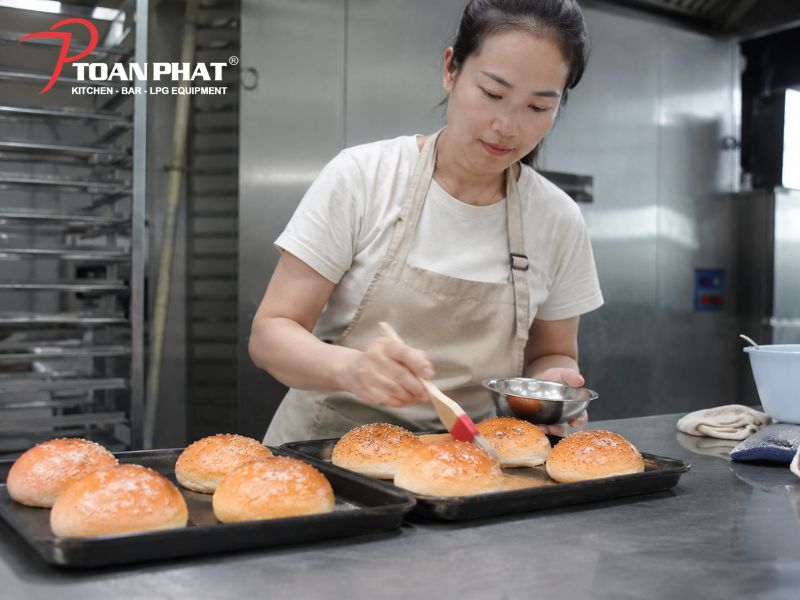 Top 7 Công thức làm bánh mì bằng lò nướng công nghiệp 7 Cách làm bánh mì Hamburger bằng lò nướng công nghiệp