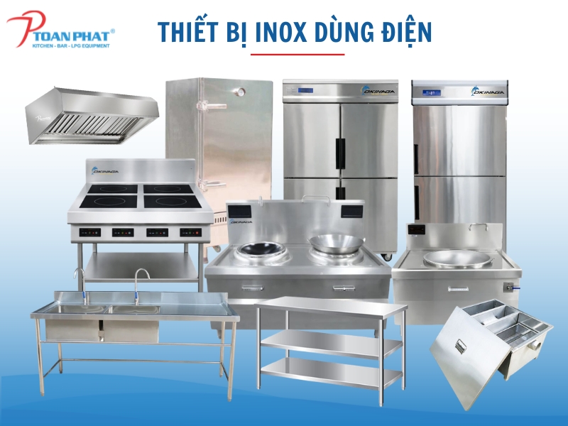 Gói thiết bị bếp công nghiệp dùng điện 