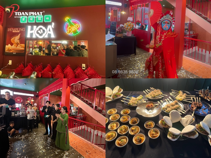 HOÀN THIỆN DỰ ÁN BẾP NHÀ HÀNG TRUNG HOA "HỎA QUÁN" 2 Nhà hàng Trung Hoa vừa mới khai trương giữa lòng Sài Gòn