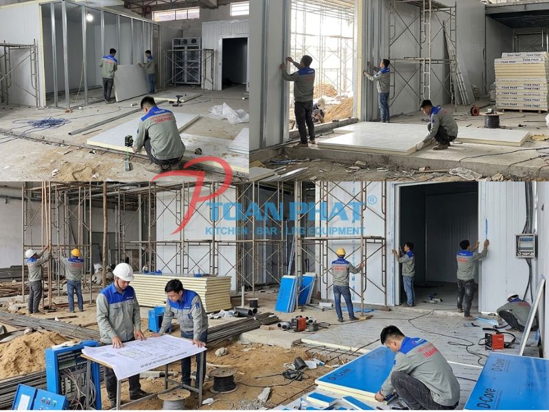 Toàn Phát thiết kế - thi công - lắp đặt kho lạnh bảo quản trọn gói 11 Đội ngũ kĩ thuật toàn phát thiết kế - thi công - lắp đặt kho lạnh bảo quản