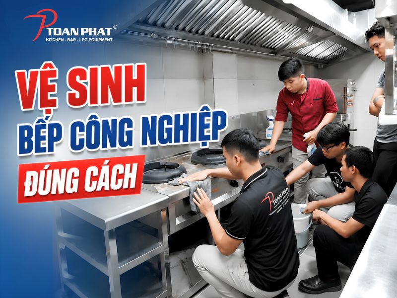 Toàn Phát chia sẻ cách vệ sinh bếp công nghiệp