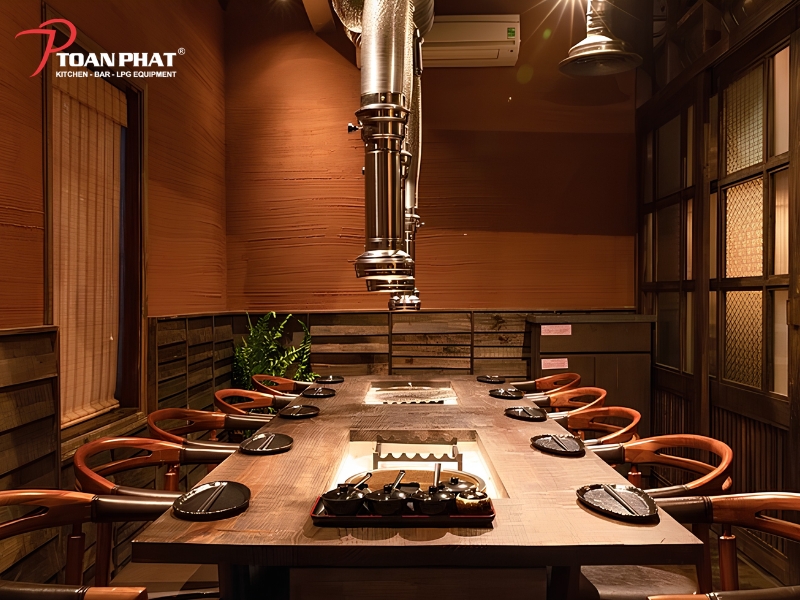 Bếp nướng Genshiyaki Nhật Bản