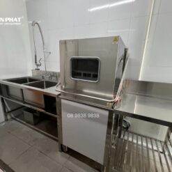 Thiết kế bếp nhà hàng Nhật Bản 13 Khu rửa chén