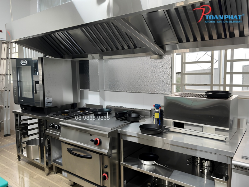 Thiết kế bếp nhà hàng Nhật Bản 25 Khu bếp nóng