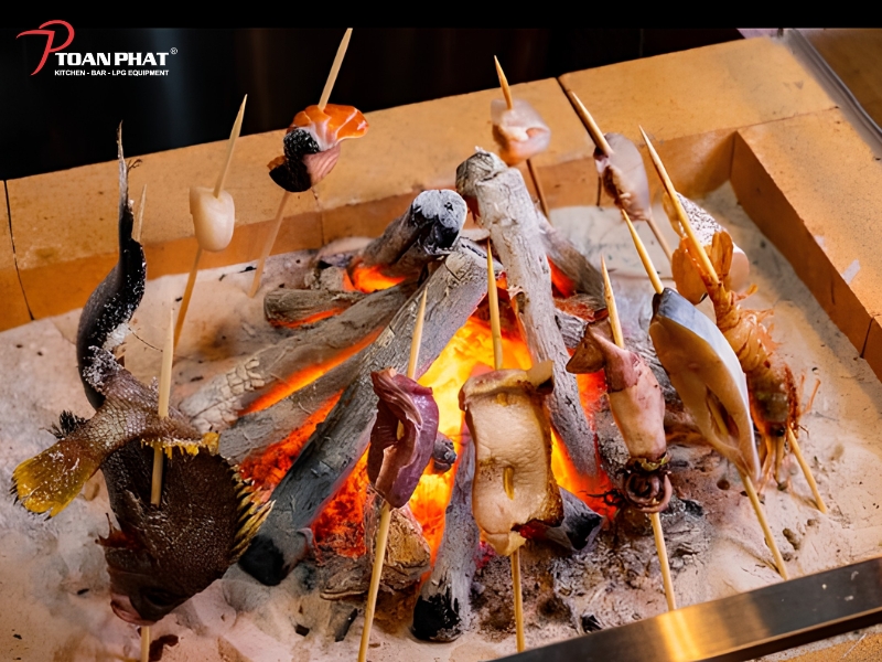 Nguyên lý hoạt động của bếp Genshiyaki