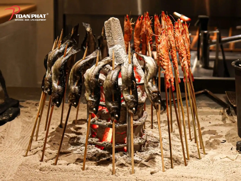 Những món ăn phù hợp với kỹ thuật Genshiyaki 