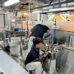 Thiết kế bếp quán phở 17 thi cong lap dat bep quan pho 1