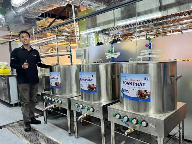 Thiết kế bếp quán phở 4 Thiết kế bếp quán phở - Ảnh 4