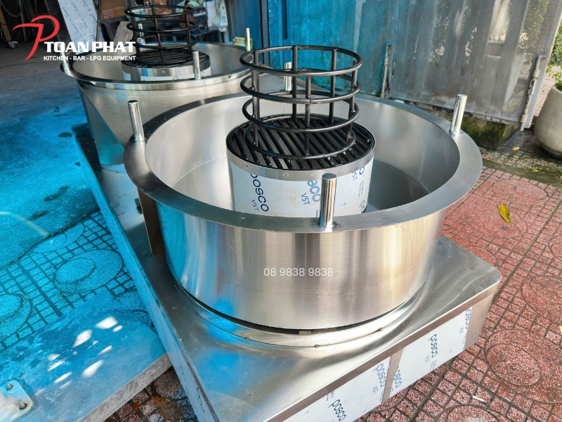 Bếp đáp ứng tốt nhu cầu sử dụng cho một nhà hàng buffet đông khách