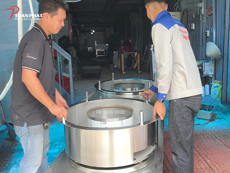 Thiết bị được đội ngũ kỹ thuật Toàn Phát kiểm tra kỹ lưỡng trước khi xuất xưởng