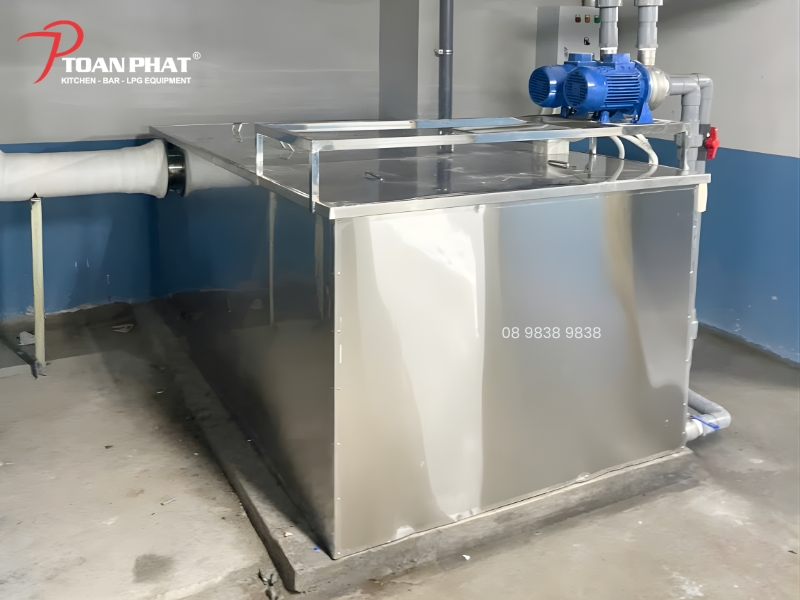 THI CÔNG BỂ TÁCH MỠ INOX CÔNG NGHIỆP TRỌN GÓI 20 Câu hỏi thường gặp khi thi công bể tách mỡ inox