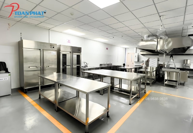 Thiết kế bếp cho bệnh viện nhi đồng 1