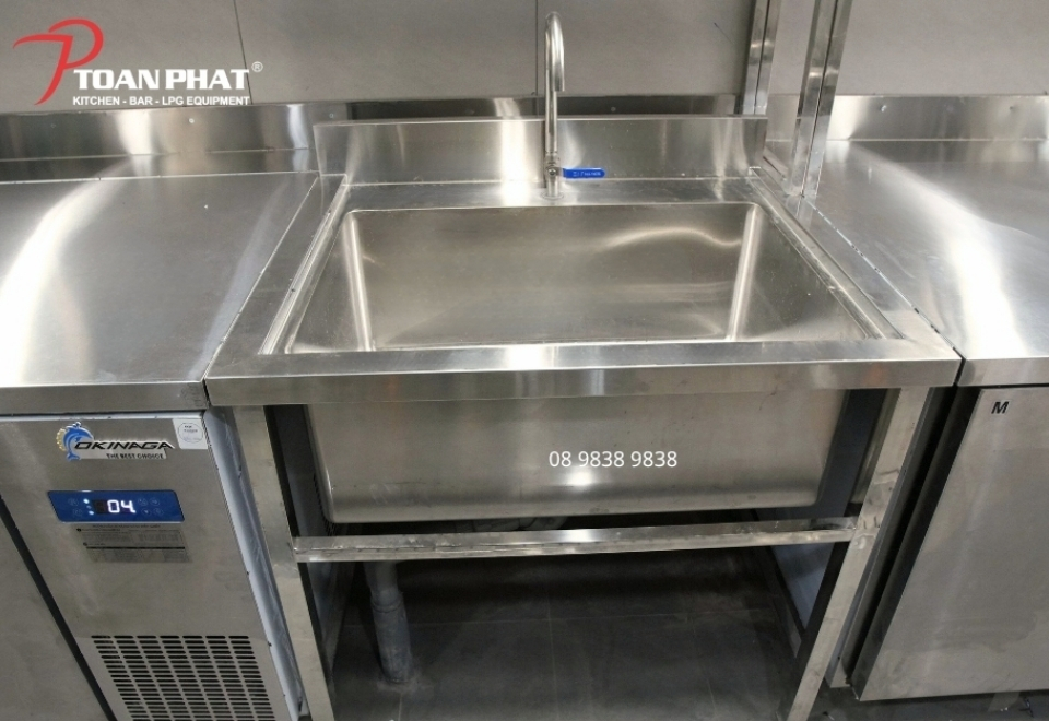 Chậu rửa công nghiệp 1 hố