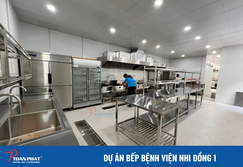 Bếp bệnh viện nhi đồng 1